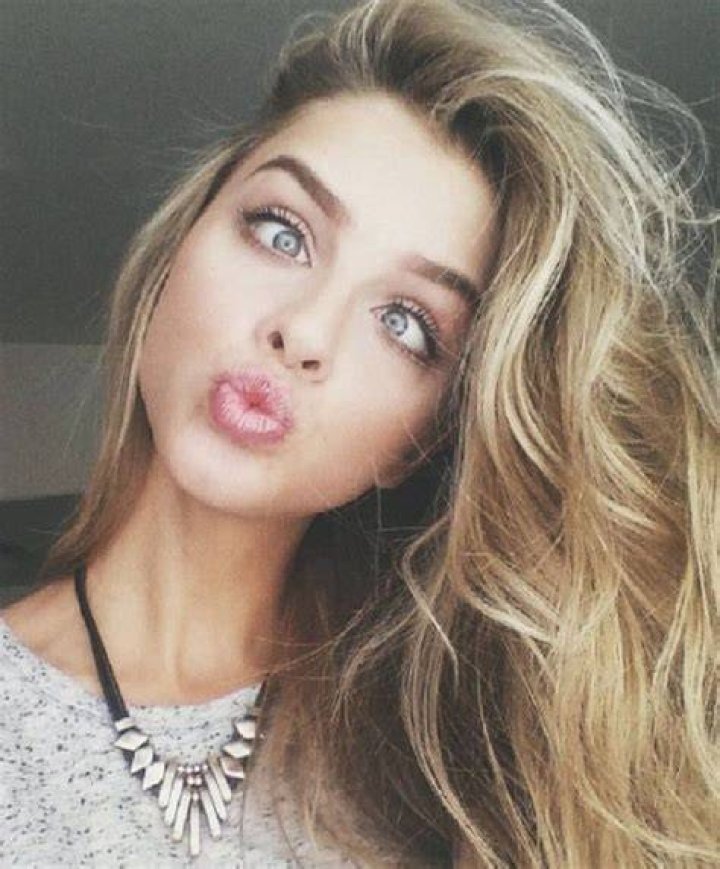 Allie DeBerry in a selfie in August 2016