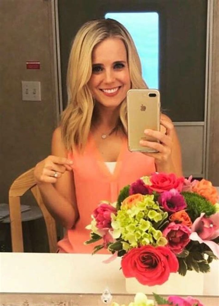 Allison Munn in a selfie with her son in July 2017