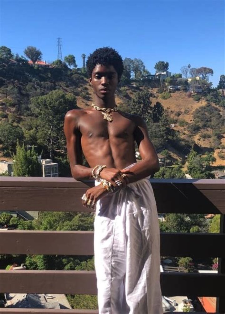 Alton Mason as seen shirtless in August 2018