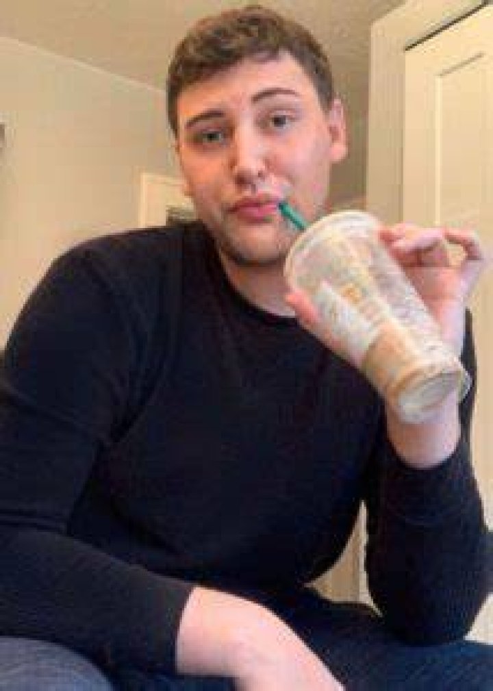 Alx James in an Instagram selfie from February 2020