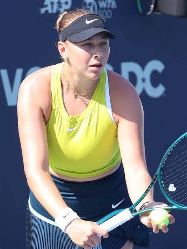 Amanda Anisimova as seen in September 2018