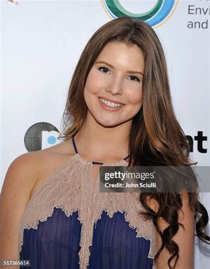 Amanda Cerny at the UCLA Institute of the Environment and Sustainability Annual Gala in March 2016