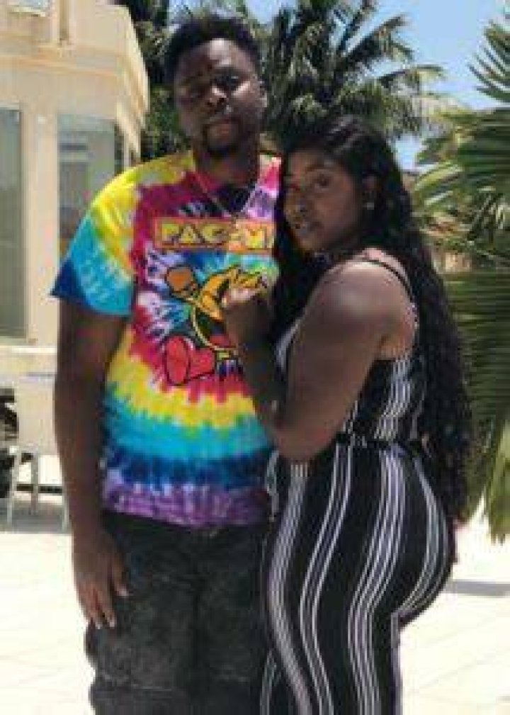 Amanda Pierre and Jimbo-lee as seen in January 2018