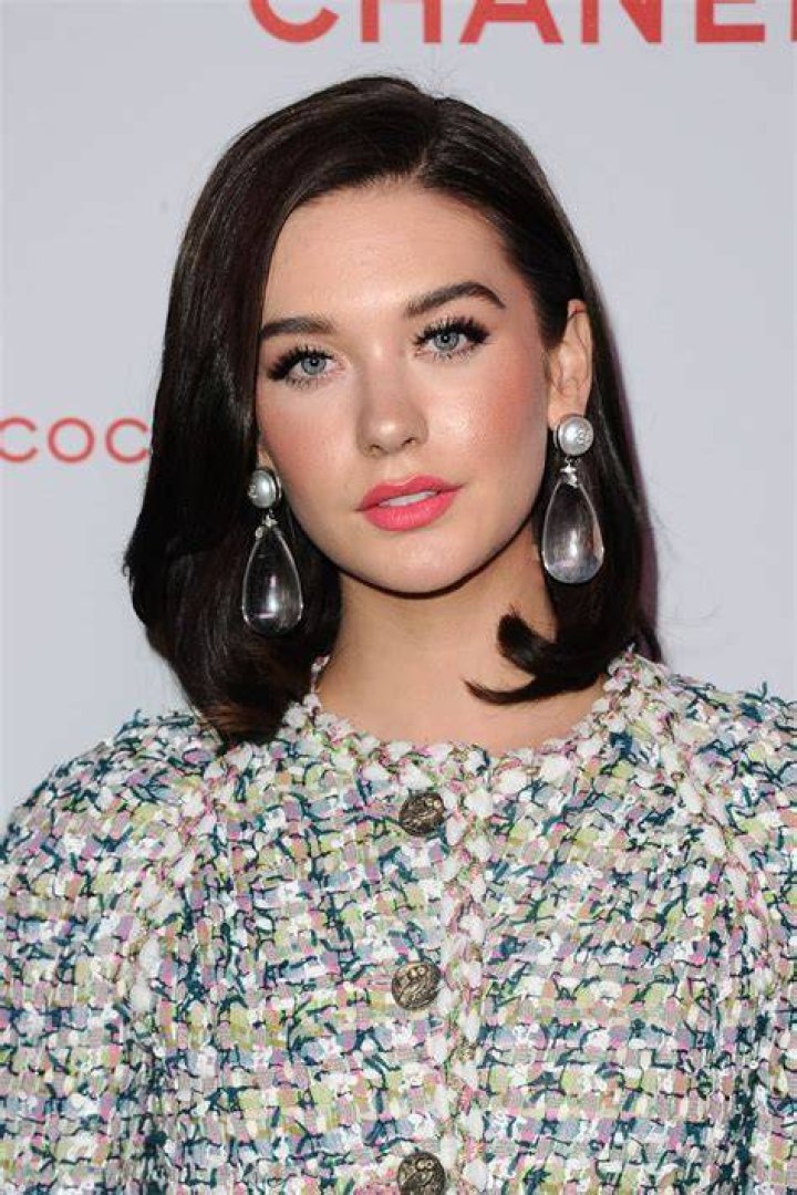 Amanda Steele at The Blonds collection during New York Fashion Week in February 2017