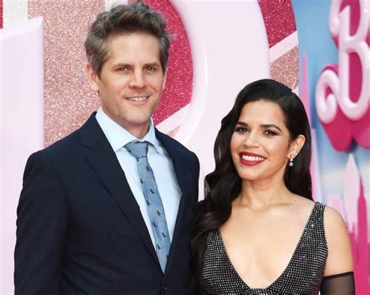 America Ferrera with husband Ryan Williams at the 87th Annual Academy Awards in February 2015