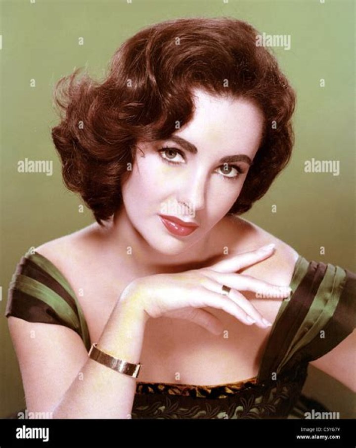 American actress Elizabeth Taylor