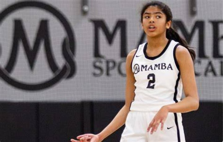 American basketball player Gianna Bryant