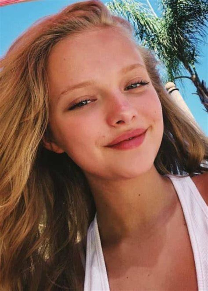 Amiah Miller in a selfie in February 2018