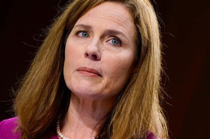 Amy Coney Barrett as seen in 2018