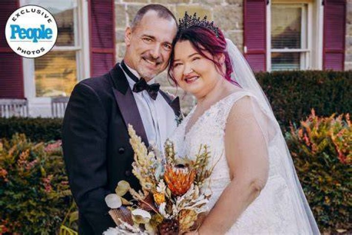 Amy Slaton and her husband Michael Halterman in a selfie that was taken in April 2017