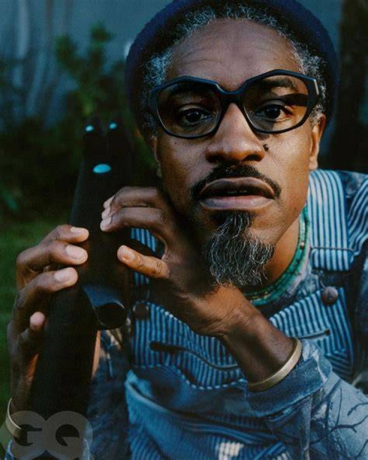 André 3000 during a photoshoot