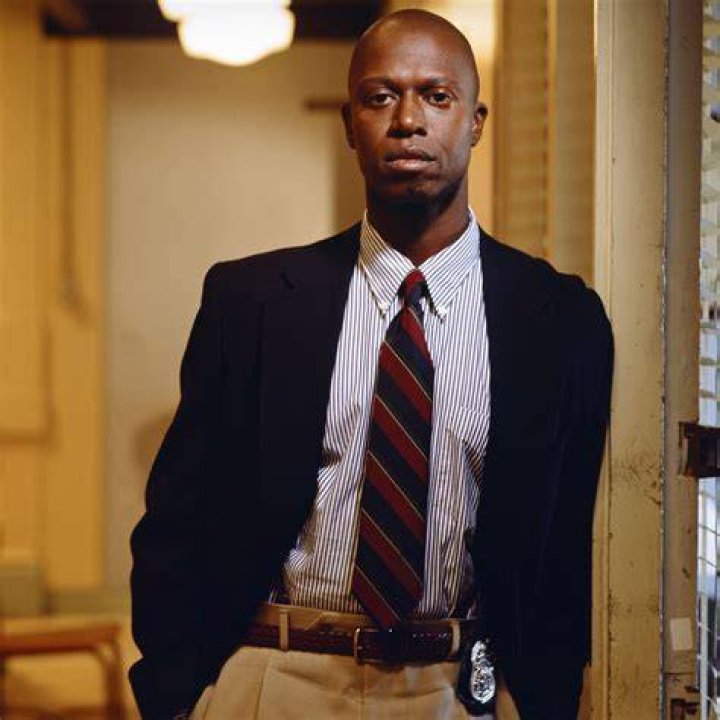 Andre Braugher with his Brooklyn Nine-Nine co-star Andy Samberg