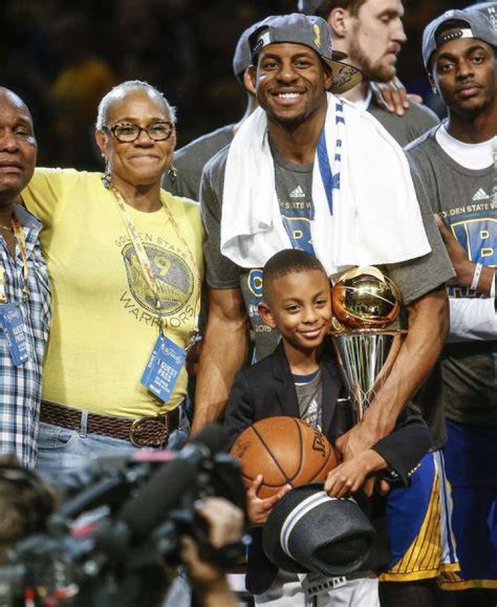 Andre Iguodala and his childhood sweetheart Christina Gutierrez