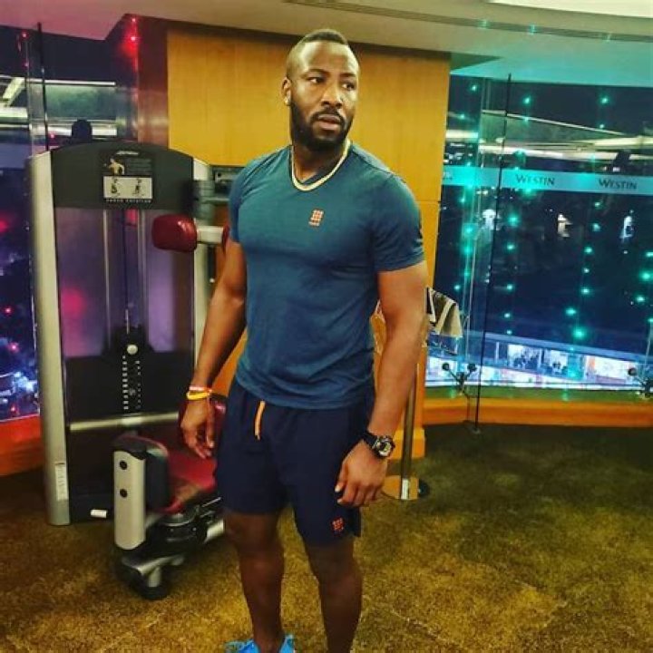 Andre Russell inside the hotel at Hawalli, Al 'Āşimah, Kuwait in December 2019