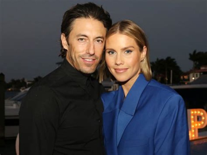 Andrew and Claire Holt as seen in a picture that was taken in June 2022, at Lake Como