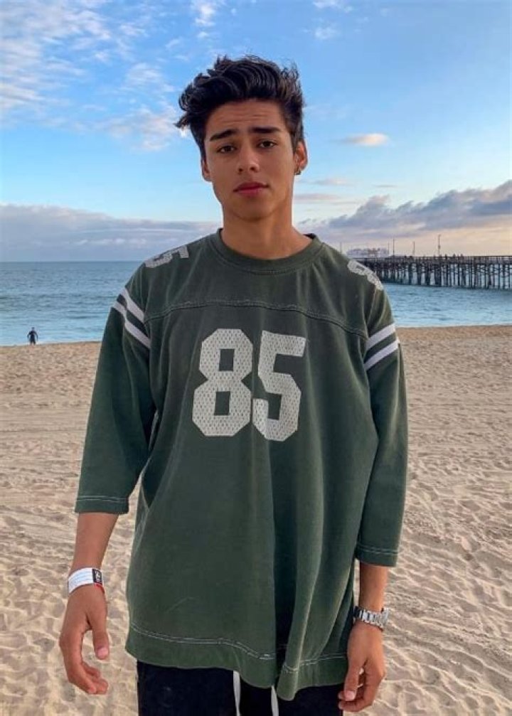 Andrew Davila as seen while posing for the camera during his time on the beach in May 2019