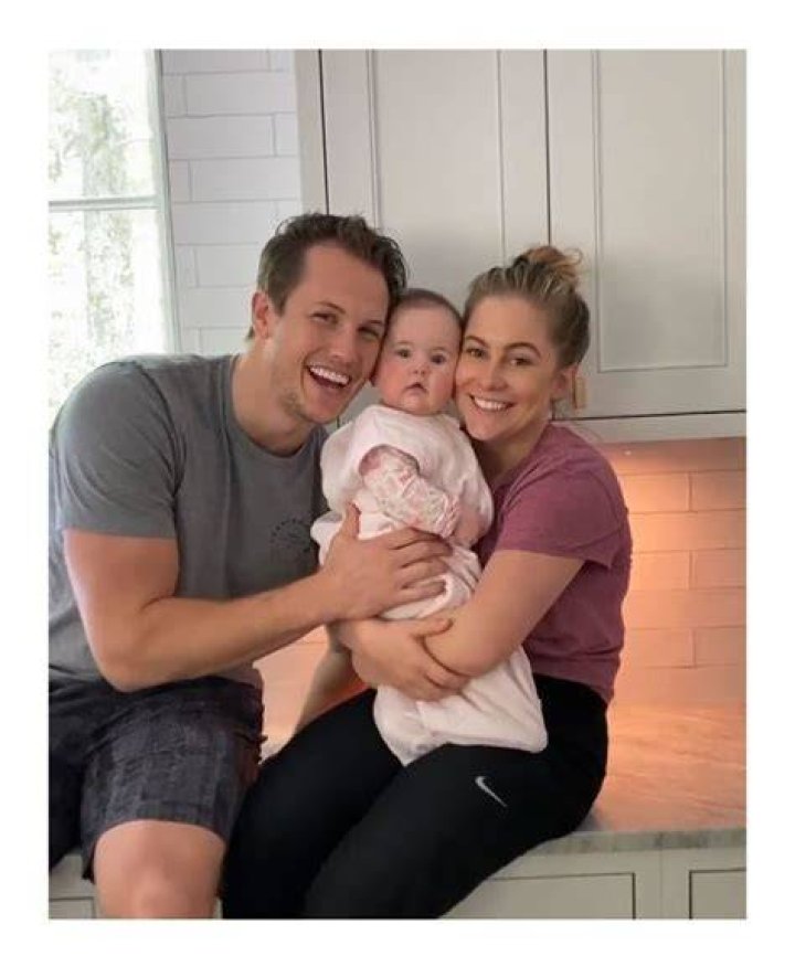 Andrew East with his daughter, as seen in June 2020