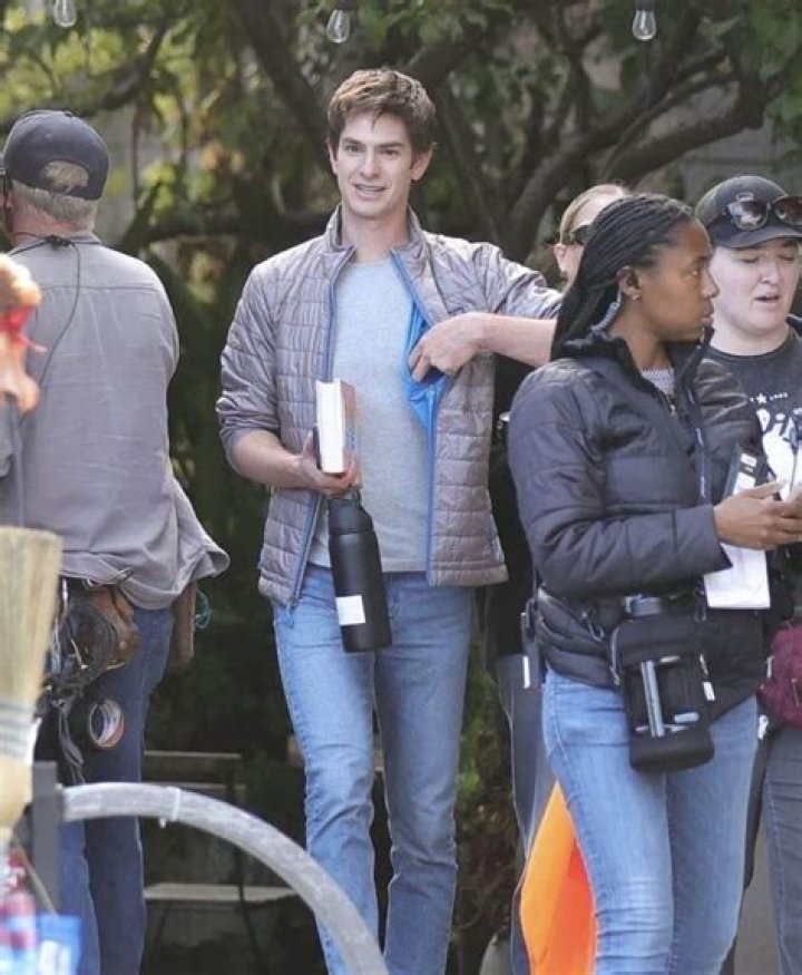 Andrew Garfield on the set of Silence (2016)