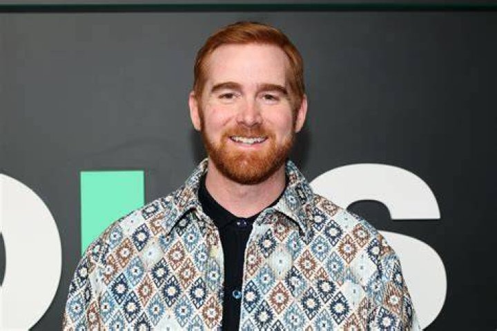 Andrew Santino as seen while taking a selfie in February 2022