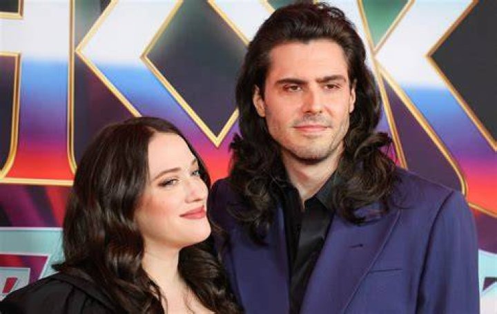 Andrew W.K. and Kat Dennings, as seen in May 2021