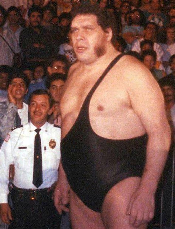 Andr&eacute; the Giant Walking to the Ring in the Late 1980s