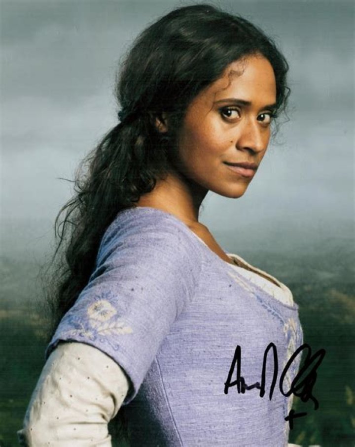 Angel Coulby during an autograph session at Japan Expo 2010