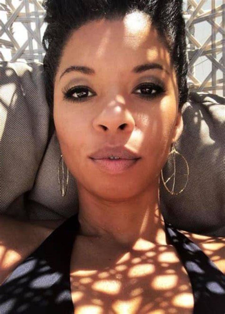 Angel Parker in a selfie in June 2018