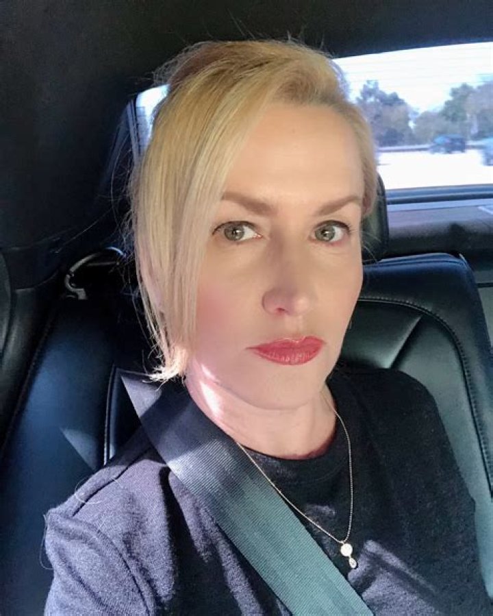 Angela Kinsey in an Instagram selfie as seen in October 2018