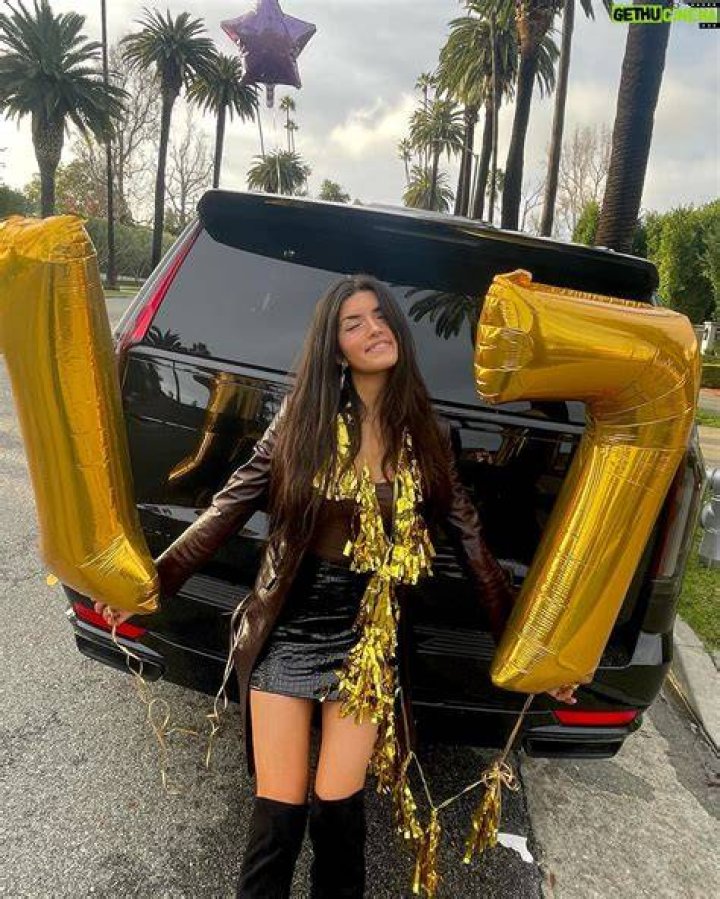 Angelina Jordan in an Instagram selfie from April 2020