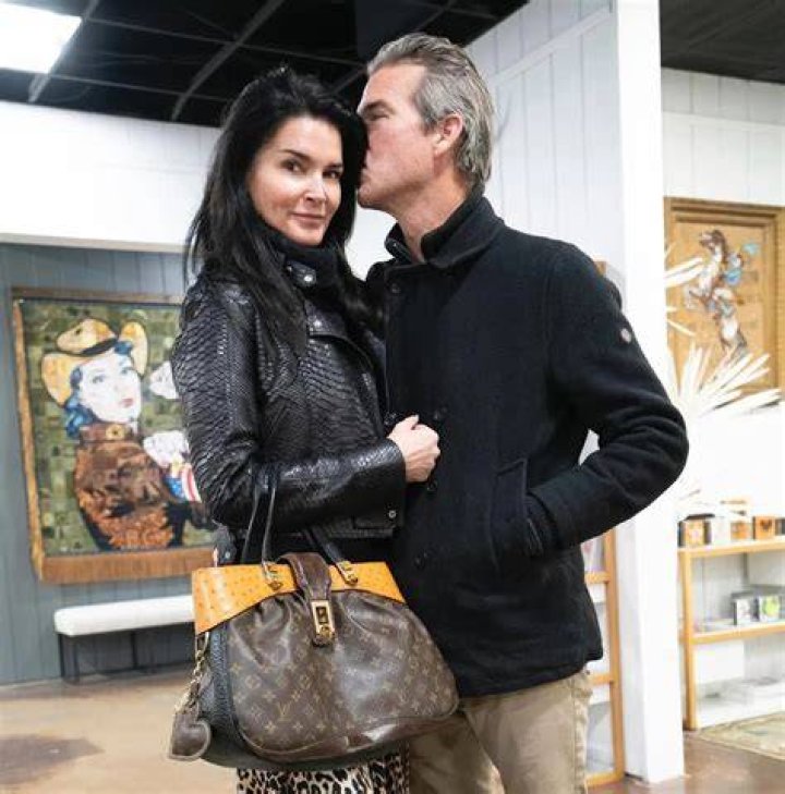 Angie Harmon with her Boyfriend Greg Vaughan in an Instagram Selfie in October 2018