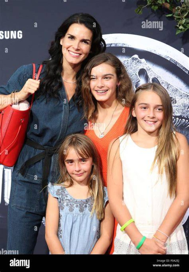 Angie Harmon with her Kids as seen on her Instagram Profile in April 2018