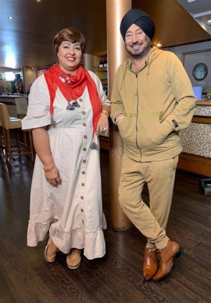 Anita Devgan as seen while taking a selfie in August 2020