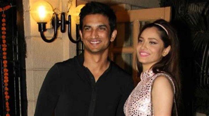 Ankita seen with Sushant Singh Rajput at the premiere of Kai Po Che in 2013