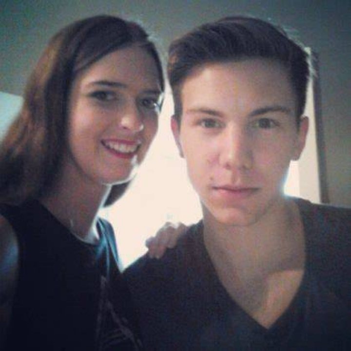 Ann Ward seen with Federico Sarandon in September 2013