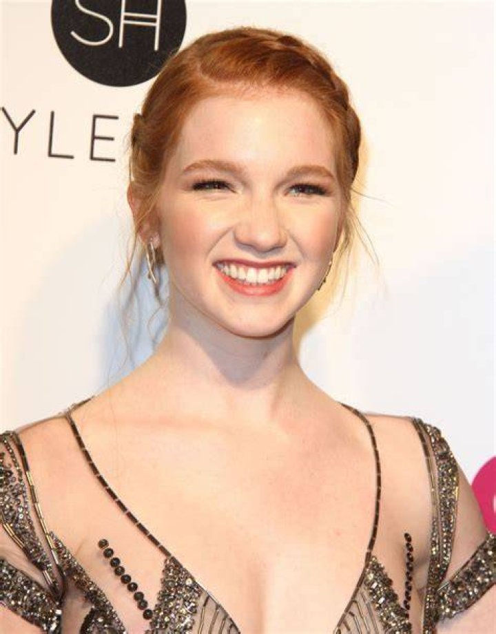 Annalise Basso at the Elton John AIDS Foundation's Academy Awards Viewing Party in February 2017
