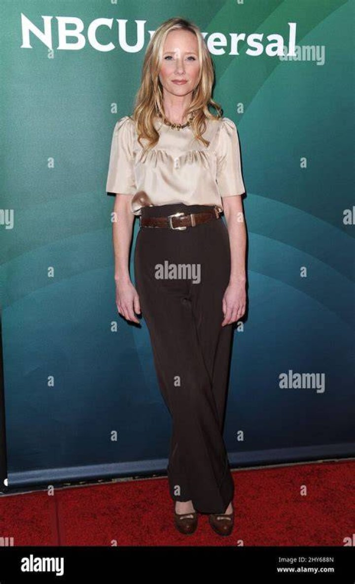 Anne Heche seen attending NBCUniversal's Summer TCA Tour in 2014
