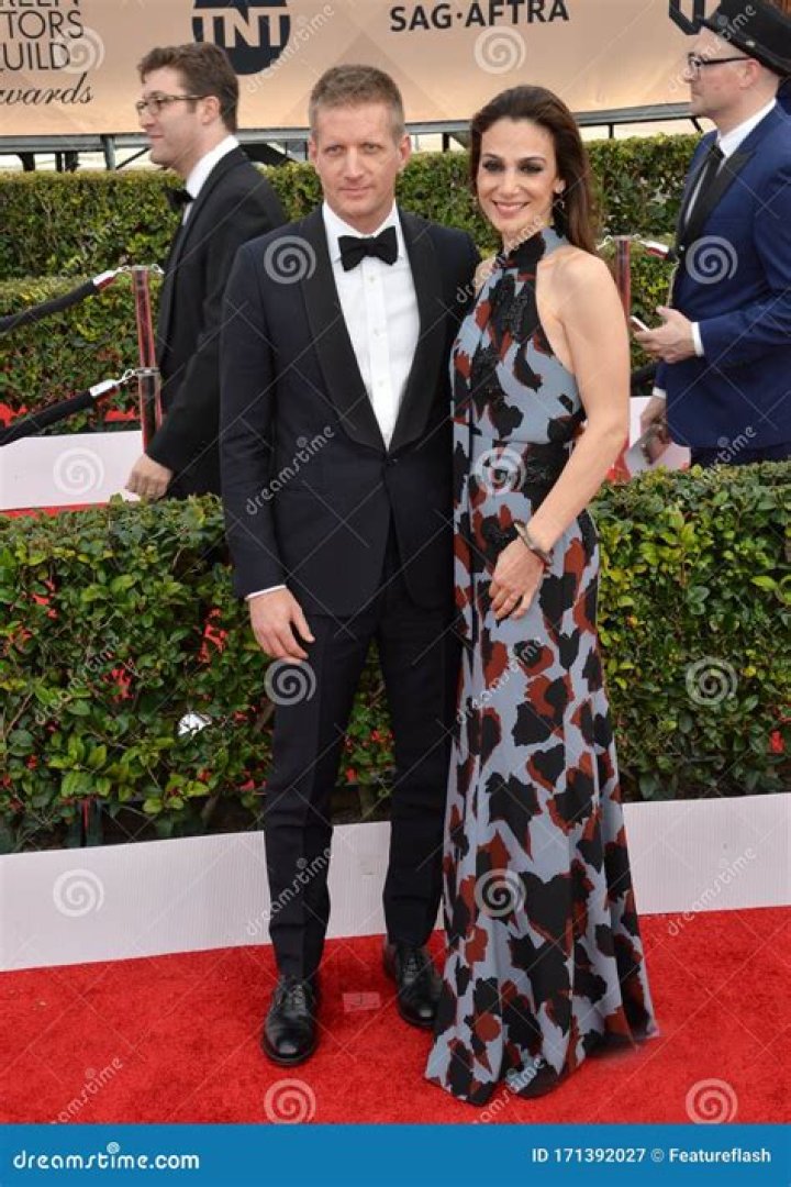 Annie Parisse and Paul Sparks as seen in April 2017