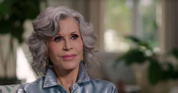 Another still from Jane Fonda's Workout DVD, which she released many years back.