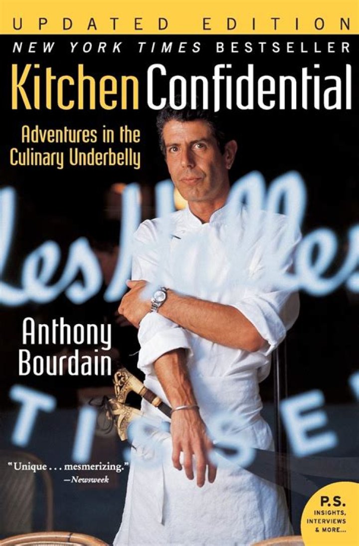 Anthony Bourdain during a book signing event in 2007