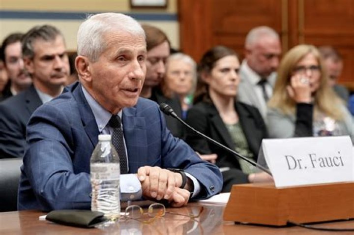 Anthony Fauci as seen in the official portrait in 2007