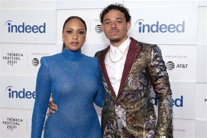 Anthony Ramos and Jasmine Cephas Jones as seen in May 2018