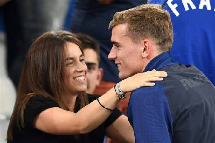 Antoine Griezmann and Erika