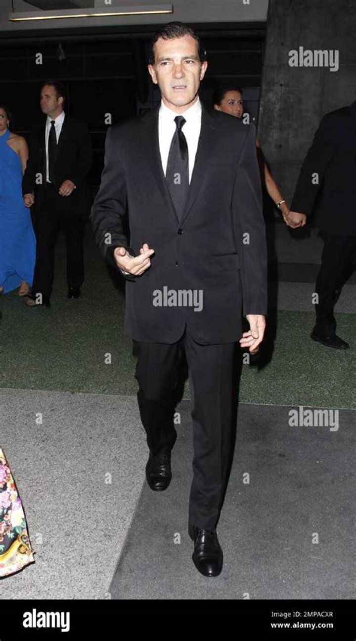 Antonio Banderas at the 20th Malaga Film Festival in March 2017