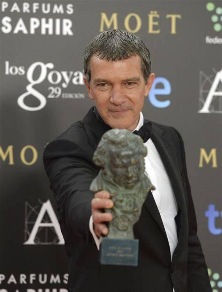Antonio Banderas at the Goya Cinema Awards in February 2015