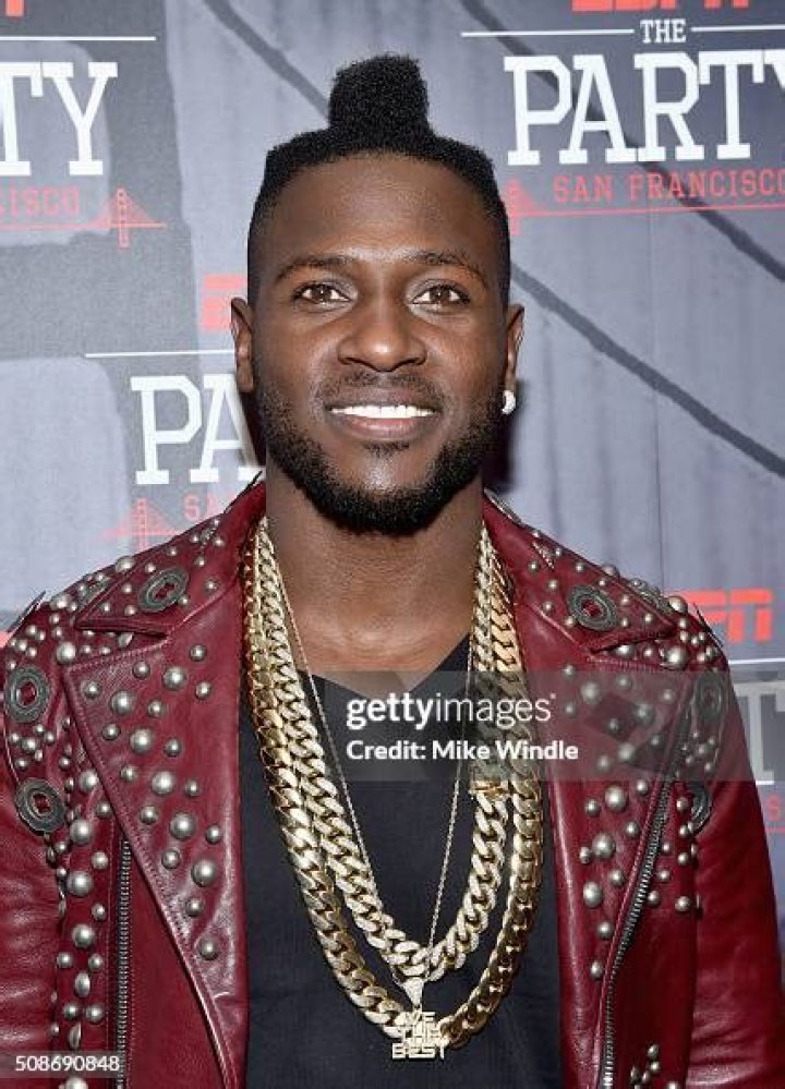 Antonio Brown ESPN Party February 2016 San Francisco