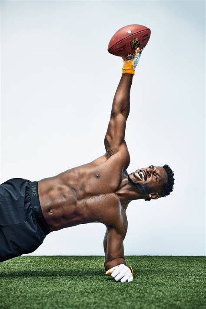 Antonio Brown shirtless body