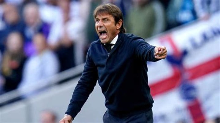 Antonio Conte at the Tottenham Hotspur and Chelsea match in January 2017 in London