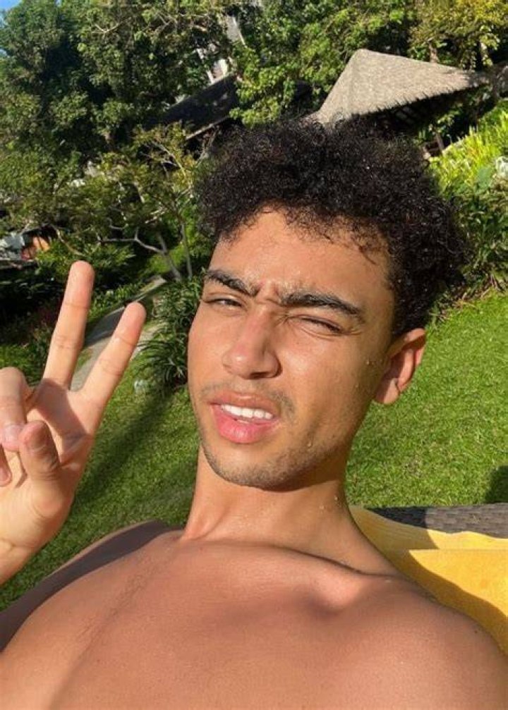 Archie Madekwe in a selfie that was taken in January 2023