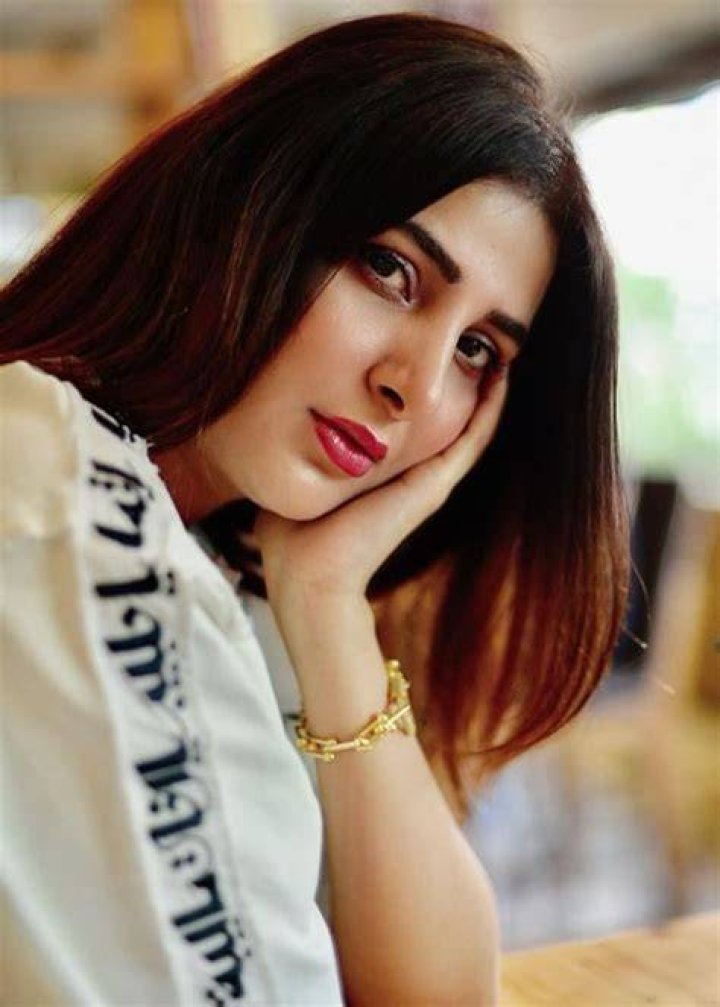 Areeba Habib as seen in a picture that was taken in March 2021