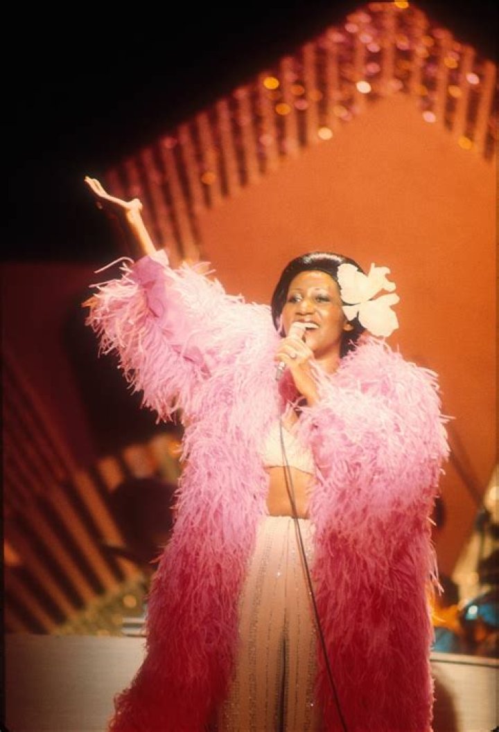Aretha Franklin as seen in July 1967
